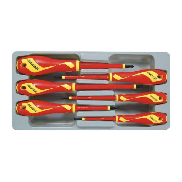 Teng Tools MDV906N 6-Piece 1000 Volt Insulated Flat & PH Type Screwdriver Set