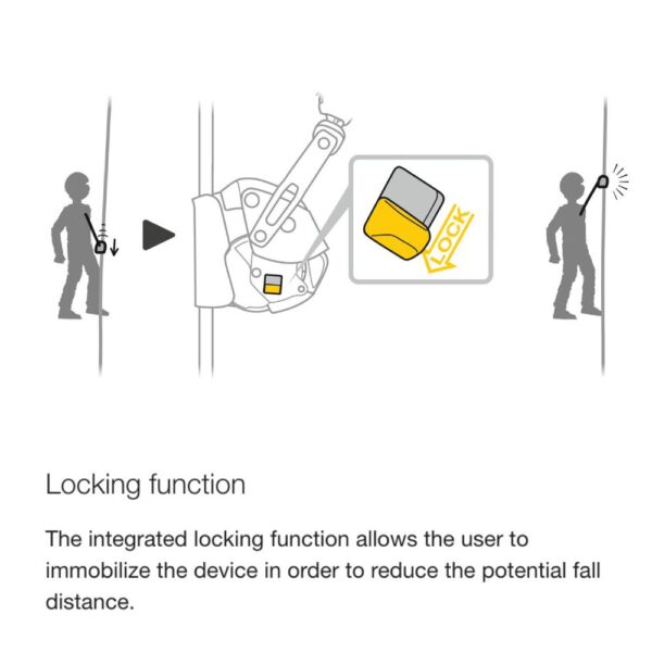 Petzl ASAP® LOCK Mobile fall arrester with locking function - Image 4