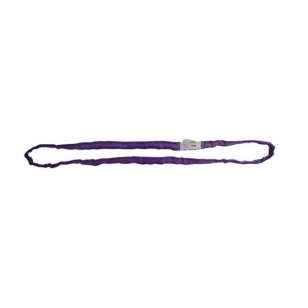 Liftex Lift Sling – 3’L Endless Poly Roundsling ENR1PDX3, Purple, 2600lb Vertical – New